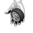 car tire wheel on the hand car tire wheel on the hand