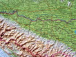 Carta geografica dell'Emilia Romagna