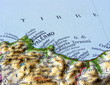 Carta geografica della Sicilia Carta geografica della Sicilia