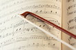 fiddlestick on the music sheet