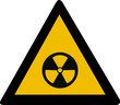 Warning sign - radioactive