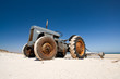Tractor on Beach