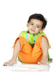 boy in relaxing pose