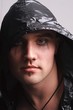 Portrait of a goth man