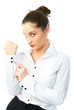 businesswoman getting dressed businesswoman getting dressed
