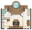 Plan Bungalow 1
