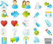 Nouve icon set: Internet and Blogging