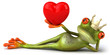 Grenouille amoureuse