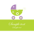 Baby arrival announcement card