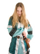 Young elf-looking woman