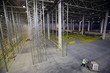Empty room of storehouse