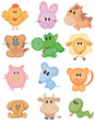 Cute animals, funny horoscope.