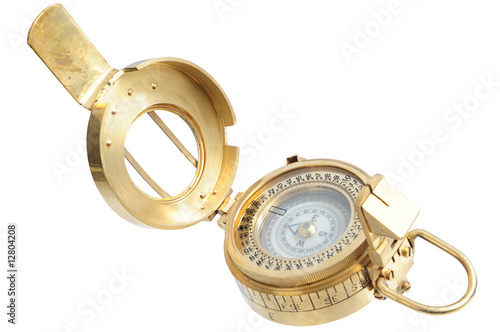 Photo: old-fashioned compass old-fashioned compass