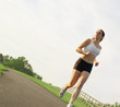 Beautiful Woman Runner