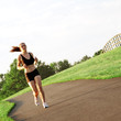 Beautiful Woman Runner