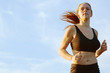 Beautiful Woman Runner