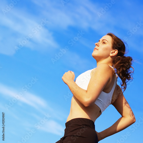 Photo: Beautiful Woman Runner Beautiful Woman Runner