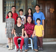 Asian family