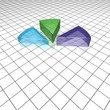pie chart background