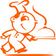 cuisinier qui marche 3 métier de bouche