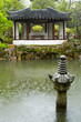 Chinese Garden in the Rain