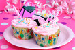 Pretty Pink Feminine Party Cupcakes