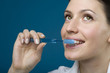 Photo: Woman brushing teeth Woman brushing teeth