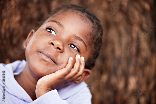 Photo: dreamy african child dreamy african child