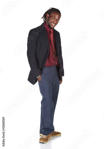 Photo: Handsome African businessman Handsome African businessman