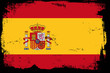 grunge flag - spain grunge flag - spain