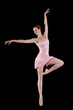 Ballerina performing