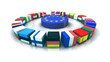 Focus sur Allemagne en Union Européene 3D