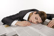 sleeping employee sleeping employee