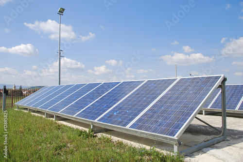 Photo: Solar panel for renewable energy Solar panel for renewable energy