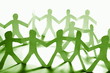 paper people having a party paper people having a party