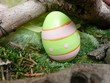 Pâques oeuf vert anis
