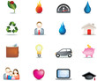 Home icon button set Home icon button set
