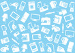 Home appliances a background