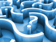 question mark maze
