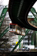 Schwebebahn in Aktion