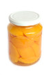 Canned peach
