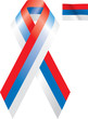 Ribbon - Serbian flag