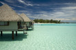 Lagoon with bungalows