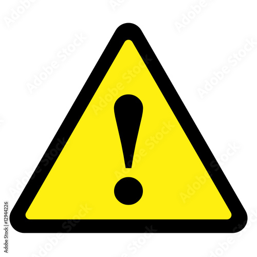 Vektor: Warning Sign Warning Sign