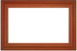 blank wooden frame isolated on white background blank wooden frame isolated on white background