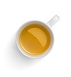 Cup of green tea.