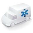 Ambulance (reflet) Ambulance (reflet)
