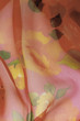 Peach Colored Floral Scarf