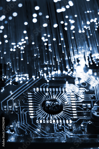 Photo: Fiber optics Fiber optics