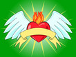 heart with wings